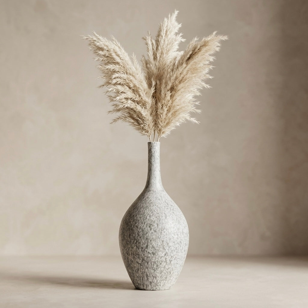 Greige Aura Vase – Green Haven