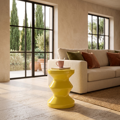 Zigzag side table | Green Haven