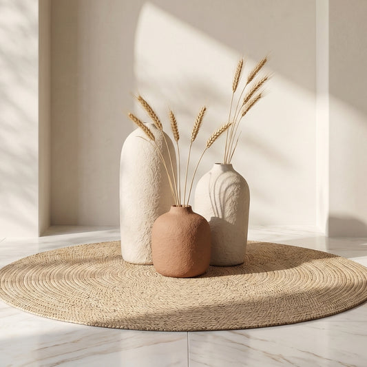 Raw Terracotta Trio – Green Haven
