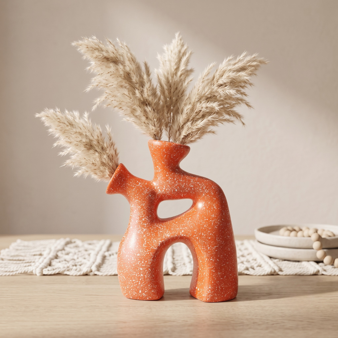 Dual Plume Terracotta | Green Haven