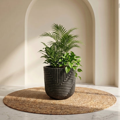 Labyrinth GRC Planter – Green Haven