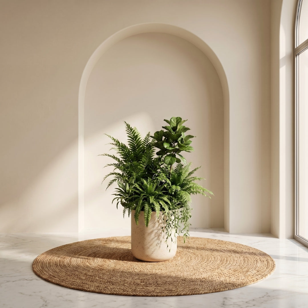 Warm Sand Pedestal – Green Haven