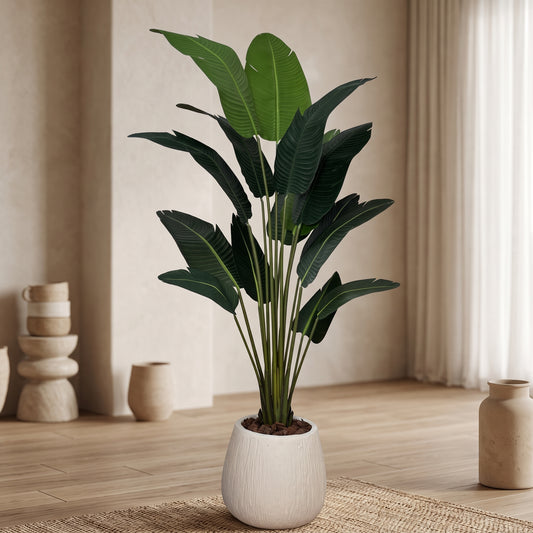Organic Modern Faux Banana Tree - Green Haven