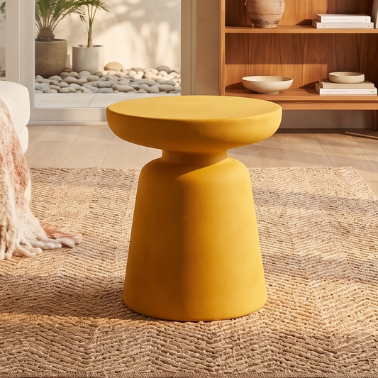 Pebble Sage Side Table – Green Haven