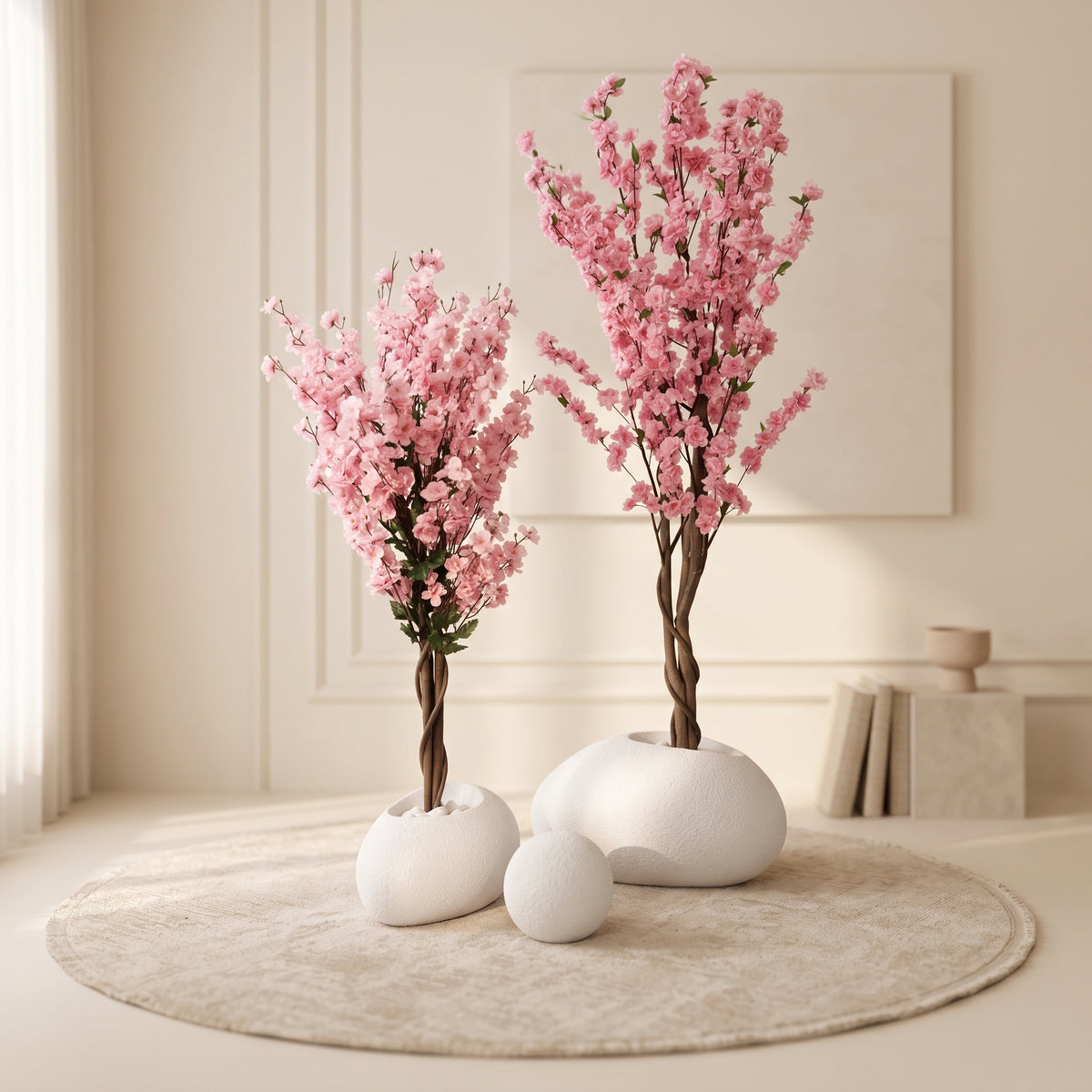 Pink Floral Wabi-Sabi Set (3-Piece) - Green Haven