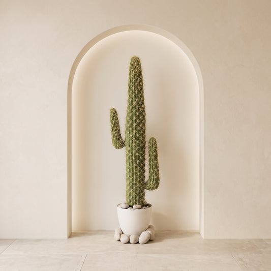 Classic Desert Cactus Botanical - Green Haven