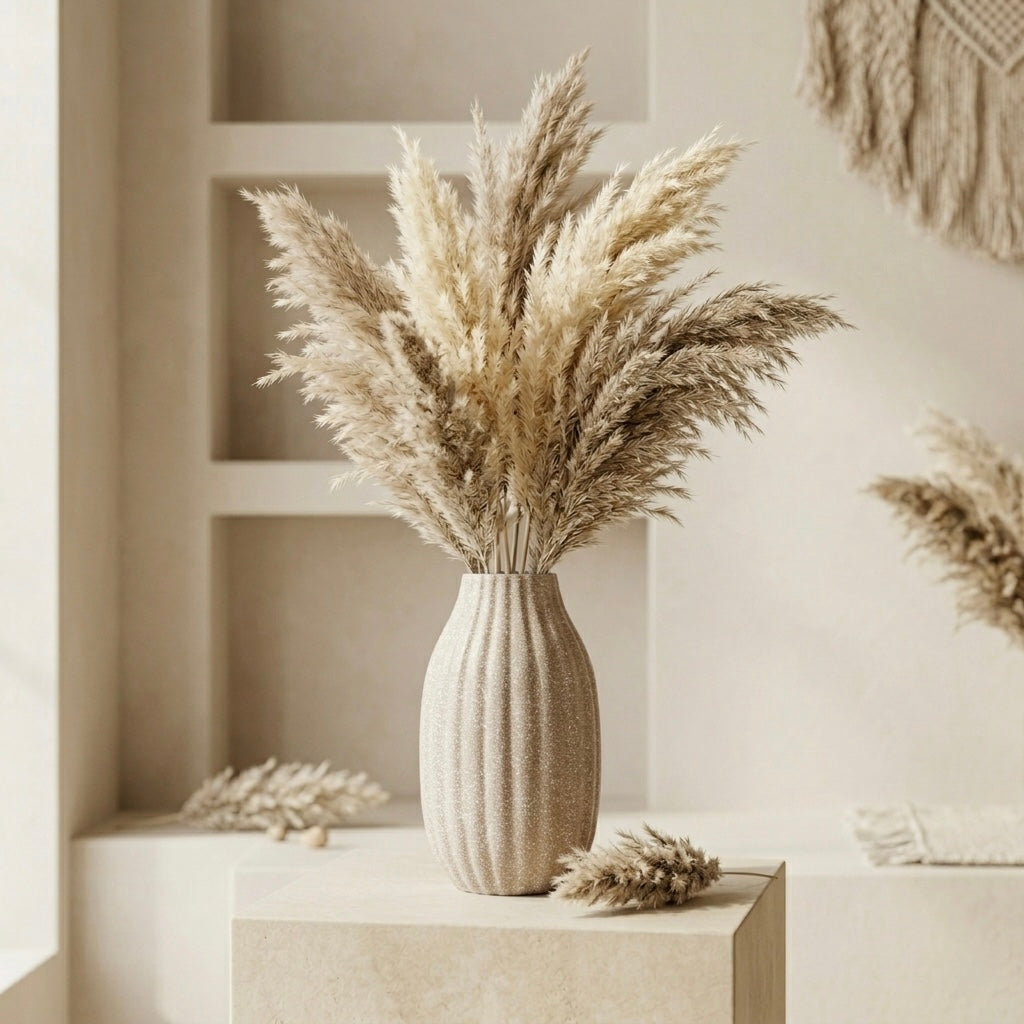 Soft Meridian Vase – Green Haven