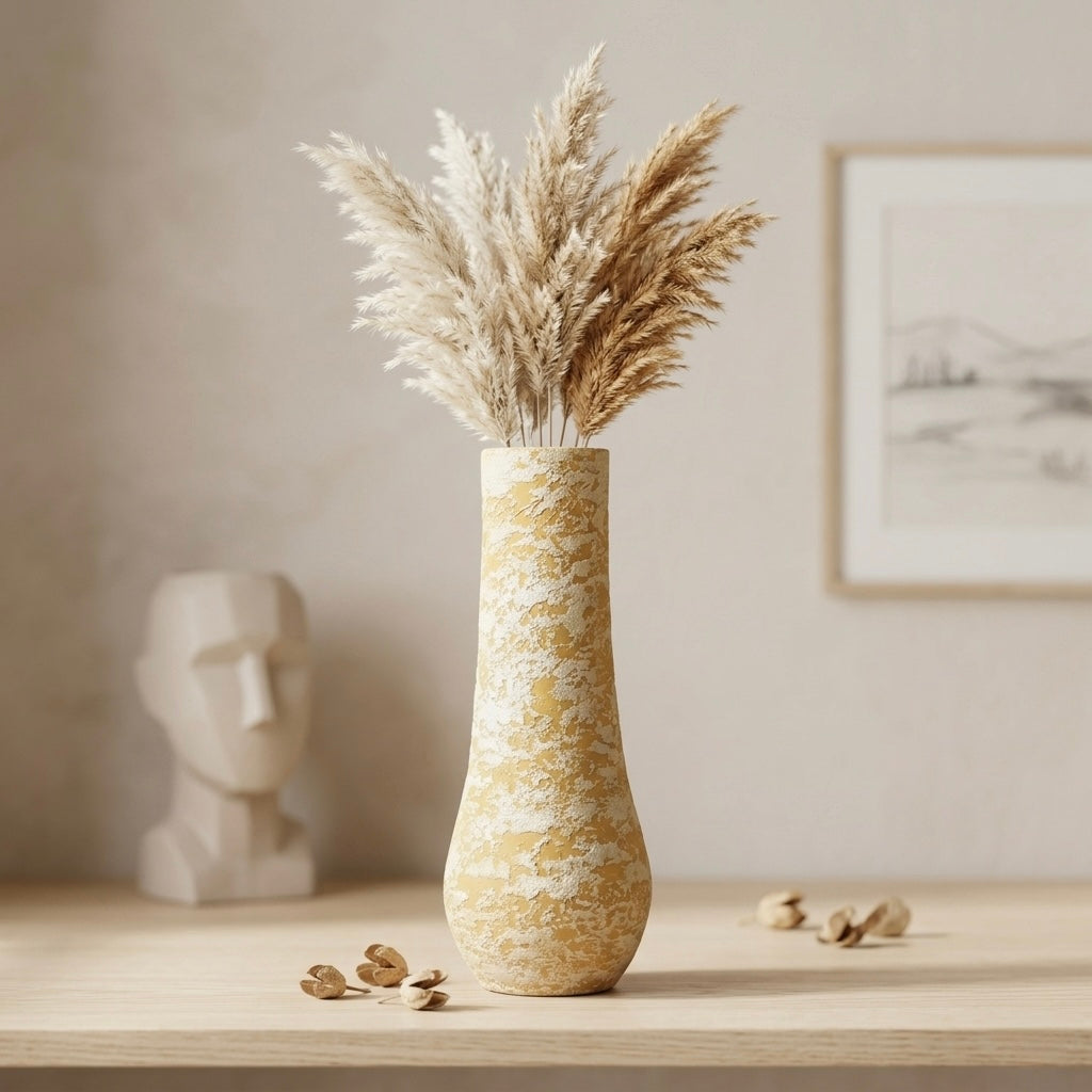 Mustard Horizon Vase – Green Haven
